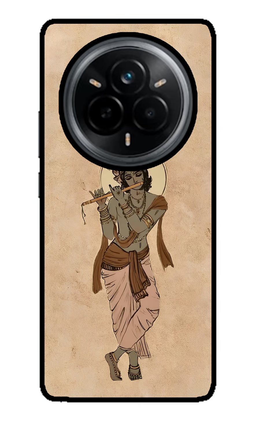 Krishna Realme 14 Pro 5G Back Cover, Metal case