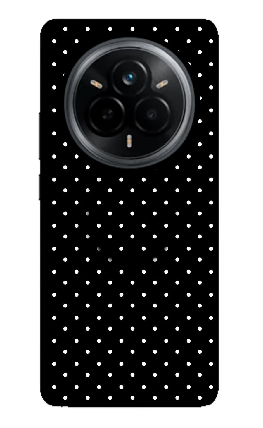White Dots Realme 14 Pro 5G Pop Case, Metal case