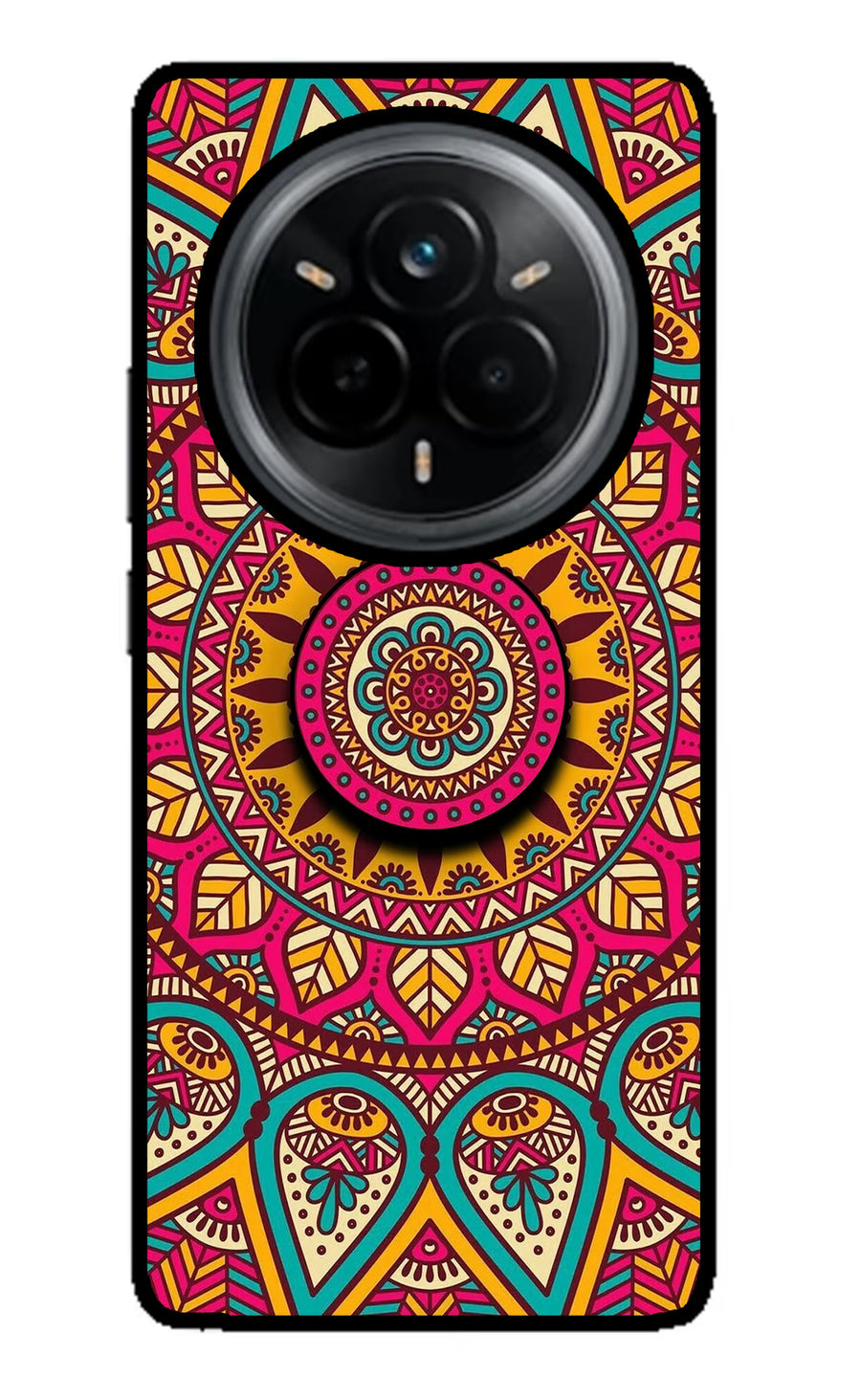 Mandala Realme 14 Pro 5G Pop Case, Metal case