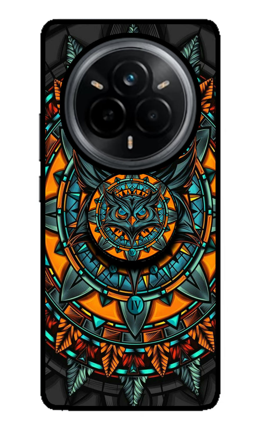 Angry Owl Realme 14 Pro 5G Pop Case, Metal case