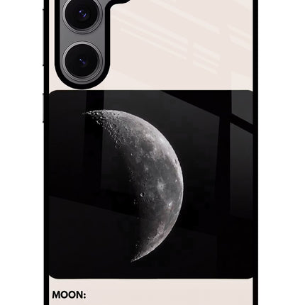 Moon Phase Samsung S24 FE 5G Metal Case Back Cover by Casekaro