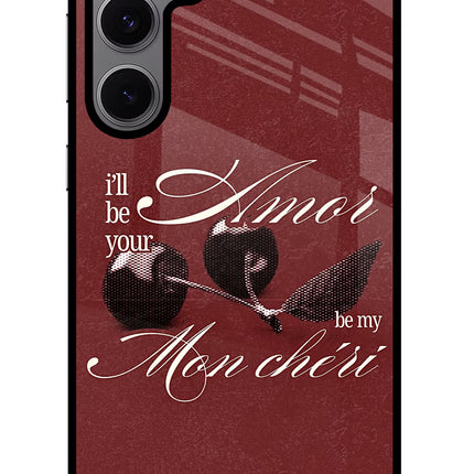 Velvet Cherry Samsung S24 FE 5G Metal Case Back Cover by Casekaro