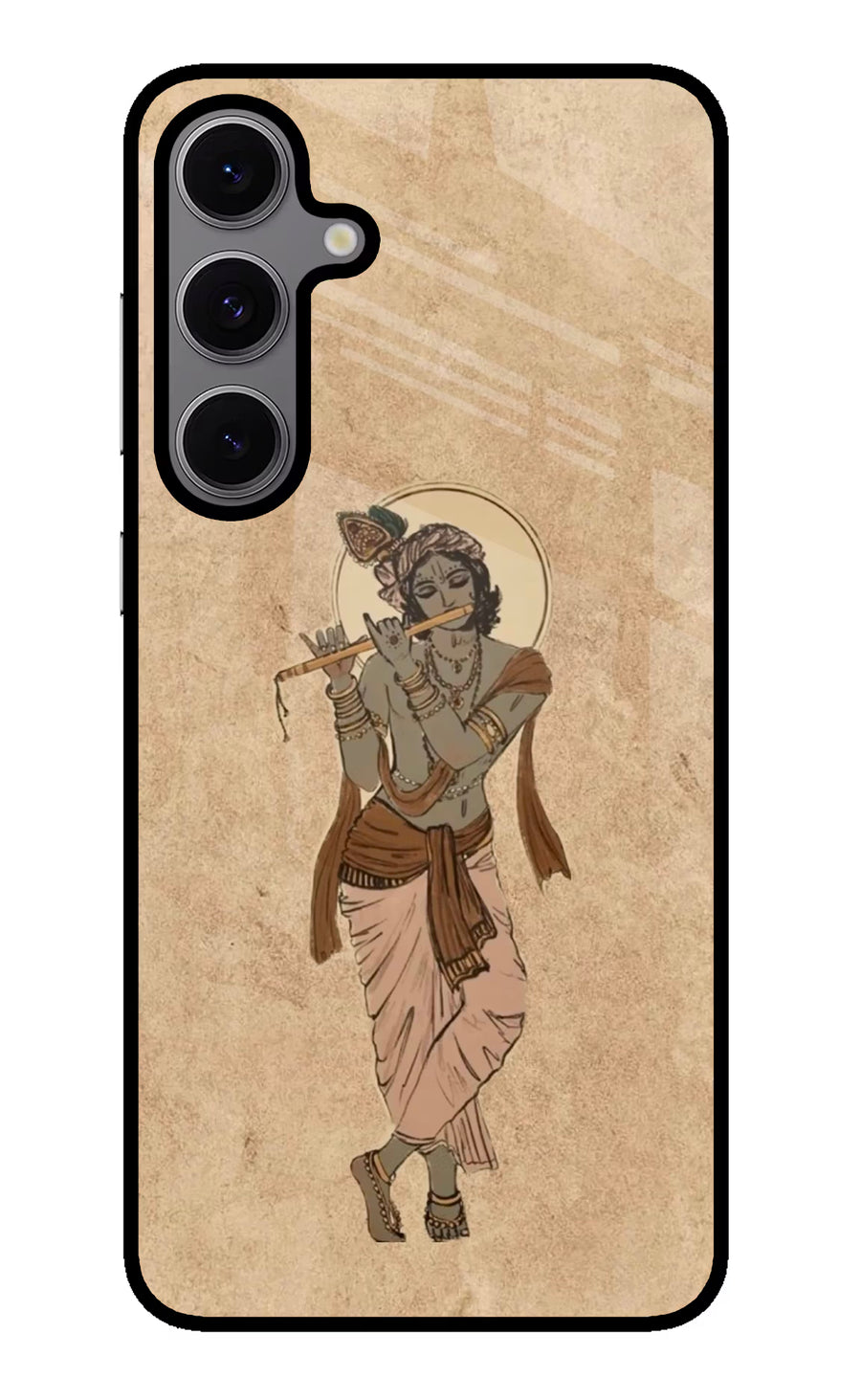 Krishna Samsung S24 FE 5G Back Cover, Metal case
