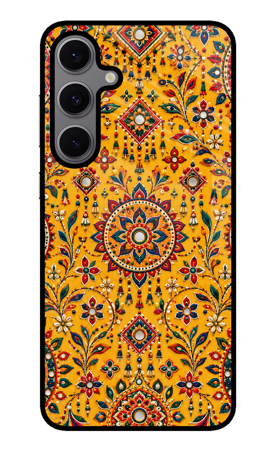 Sunlit Aura Samsung S24 FE 5G Back Cover, Metal case