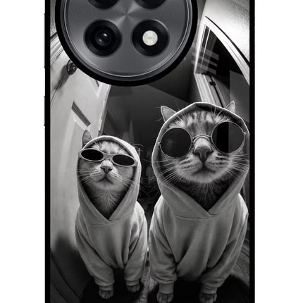 Hood Cats OnePlus 13R Metal Case Back Cover by Casekaro