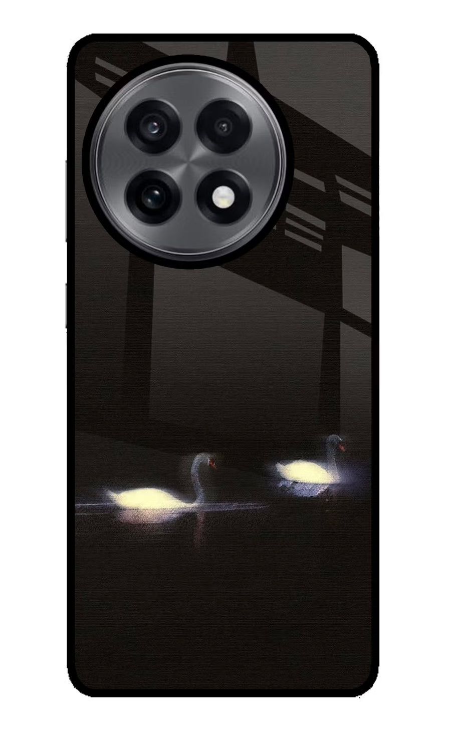 Silent Swans OnePlus 13R Back Cover, Metal case
