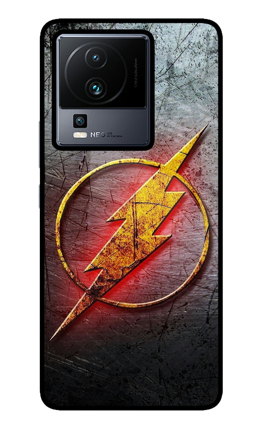 Flash iQOO Neo 7 Back Cover, Metal case
