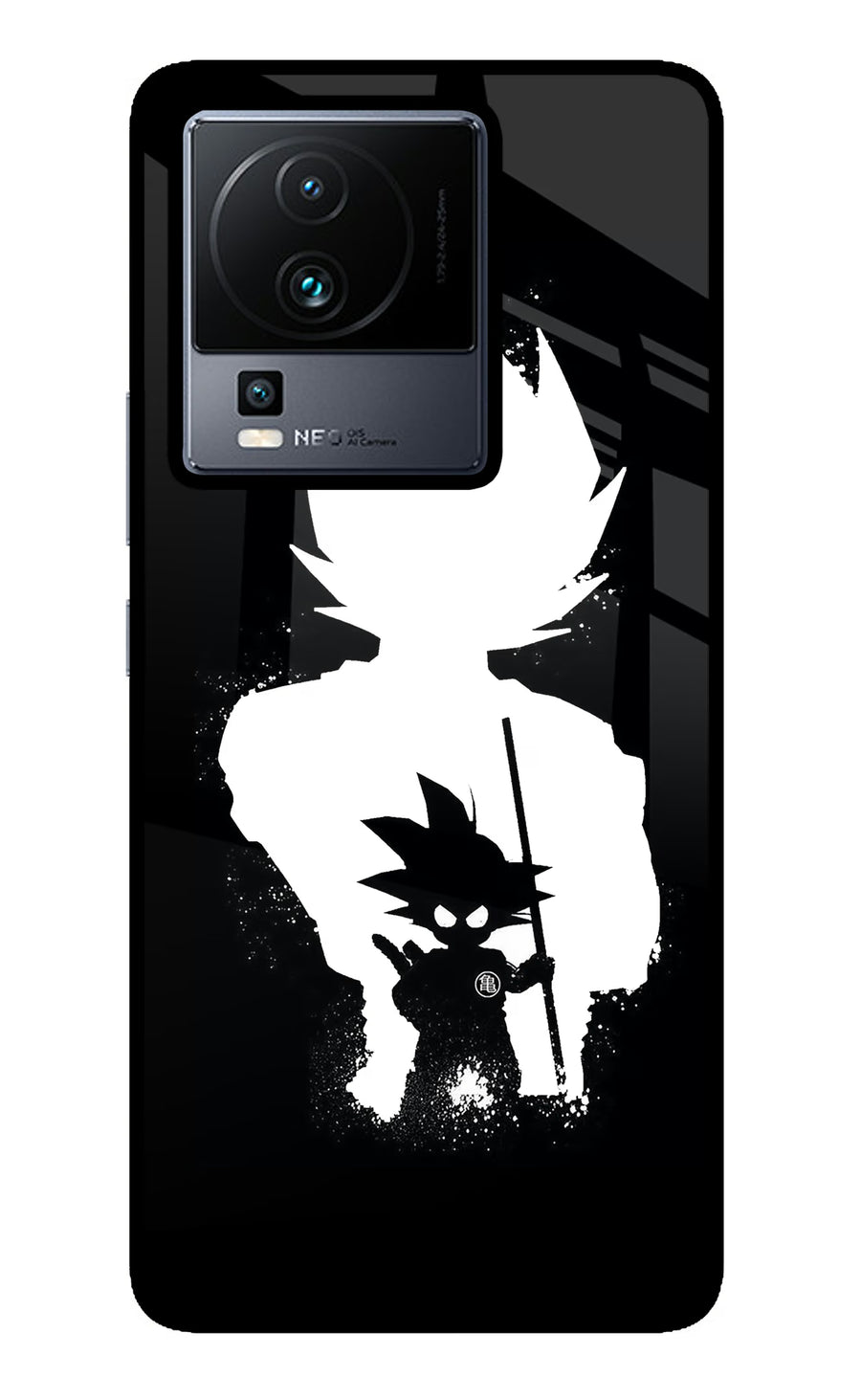 Goku Shadow iQOO Neo 7 Back Cover, Metal case