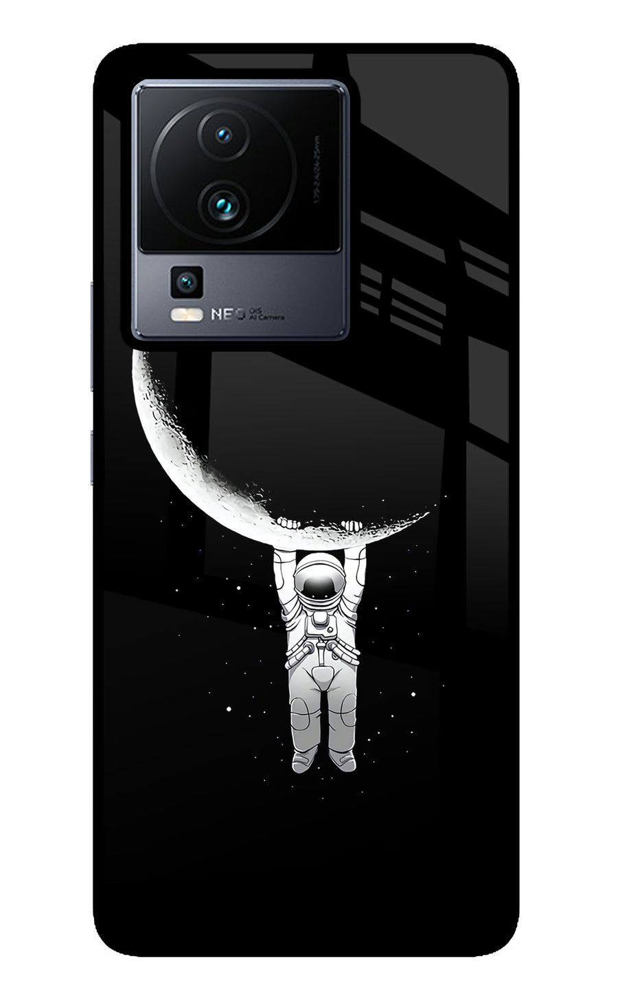 Moon Space iQOO Neo 7 Back Cover, Metal case