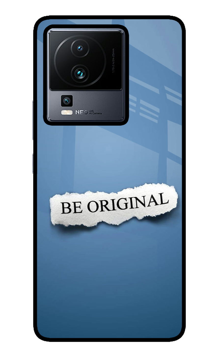 Be Original iQOO Neo 7 Back Cover, Metal case