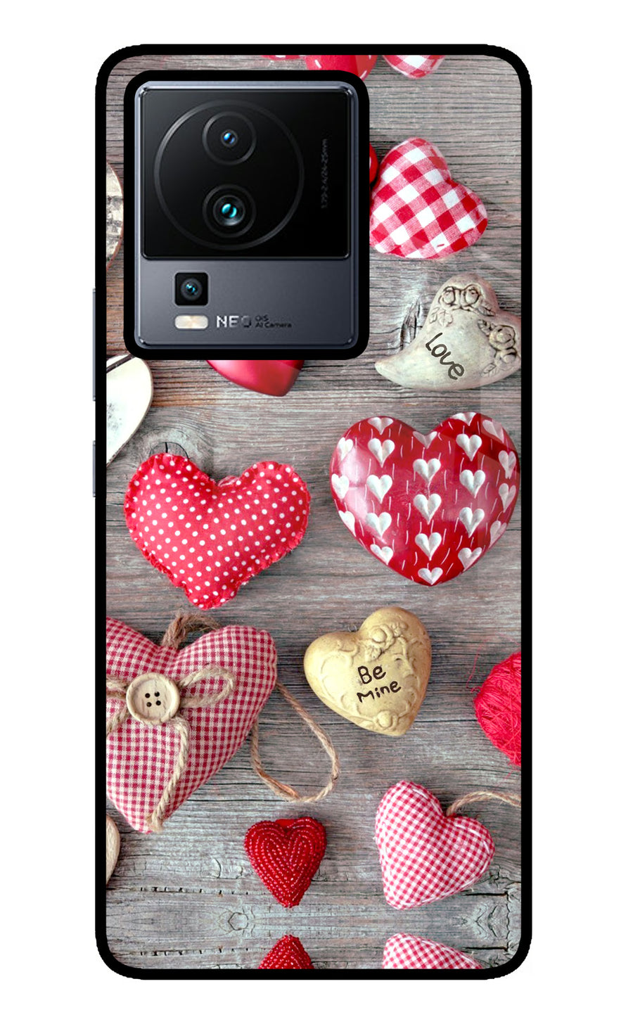 Love Wallpaper iQOO Neo 7 Back Cover, Metal case