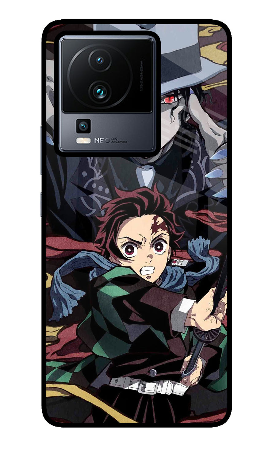 Demon Slayer iQOO Neo 7 Back Cover, Metal case