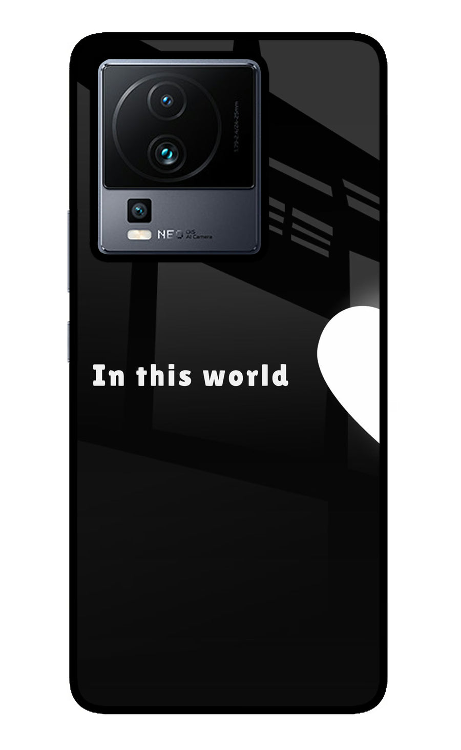 This World iQOO Neo 7 Back Cover, Metal case