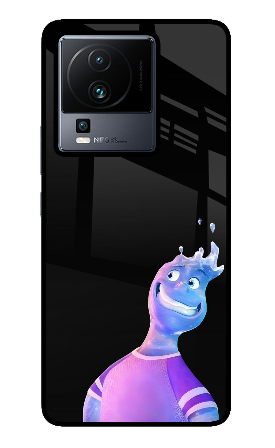 Wade Wave iQOO Neo 7 Back Cover, Metal case