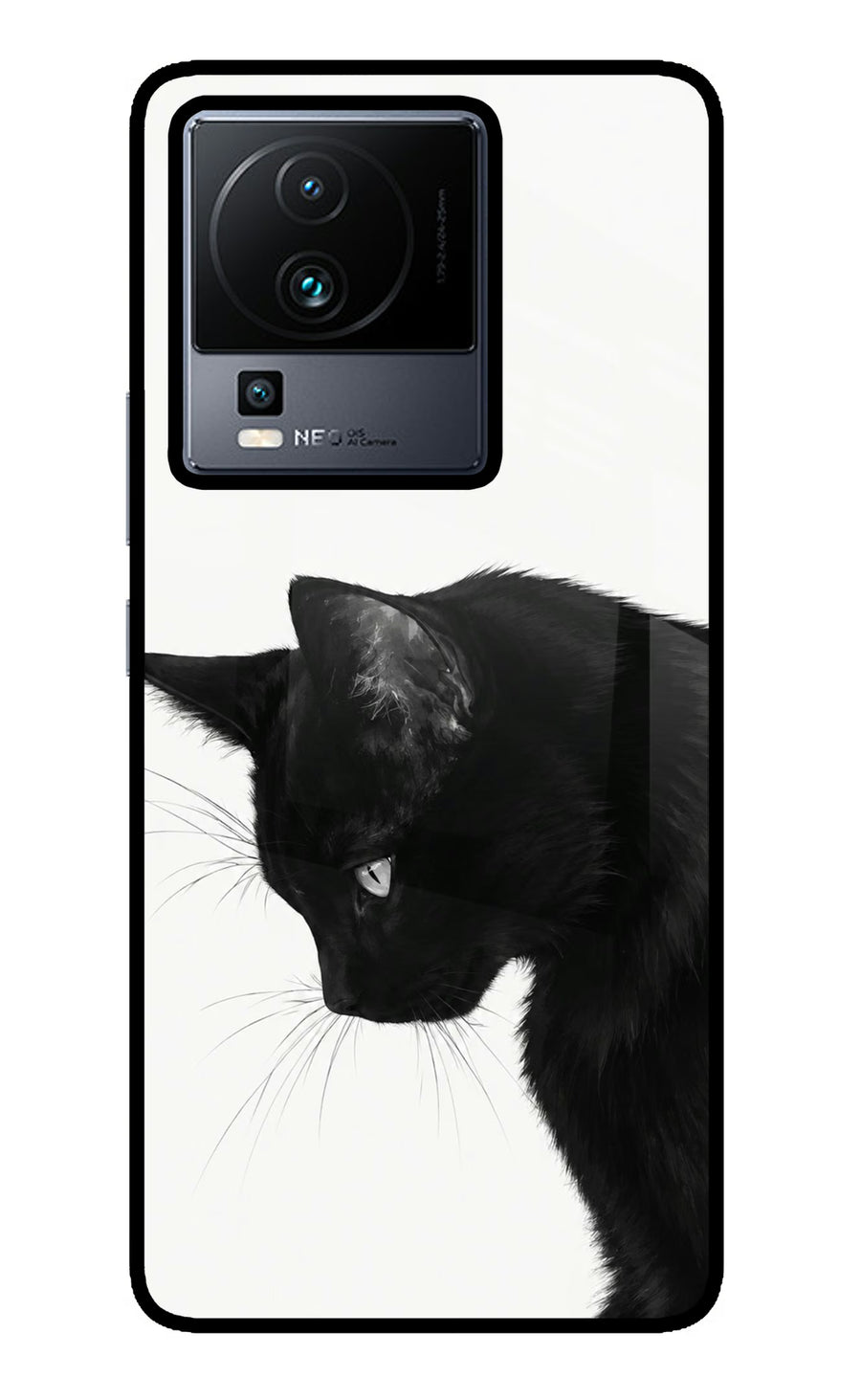Shadow Gaze iQOO Neo 7 Back Cover, Metal case