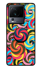 Spiral Pattern iQOO Neo 7 Pop Case by Casekaro
