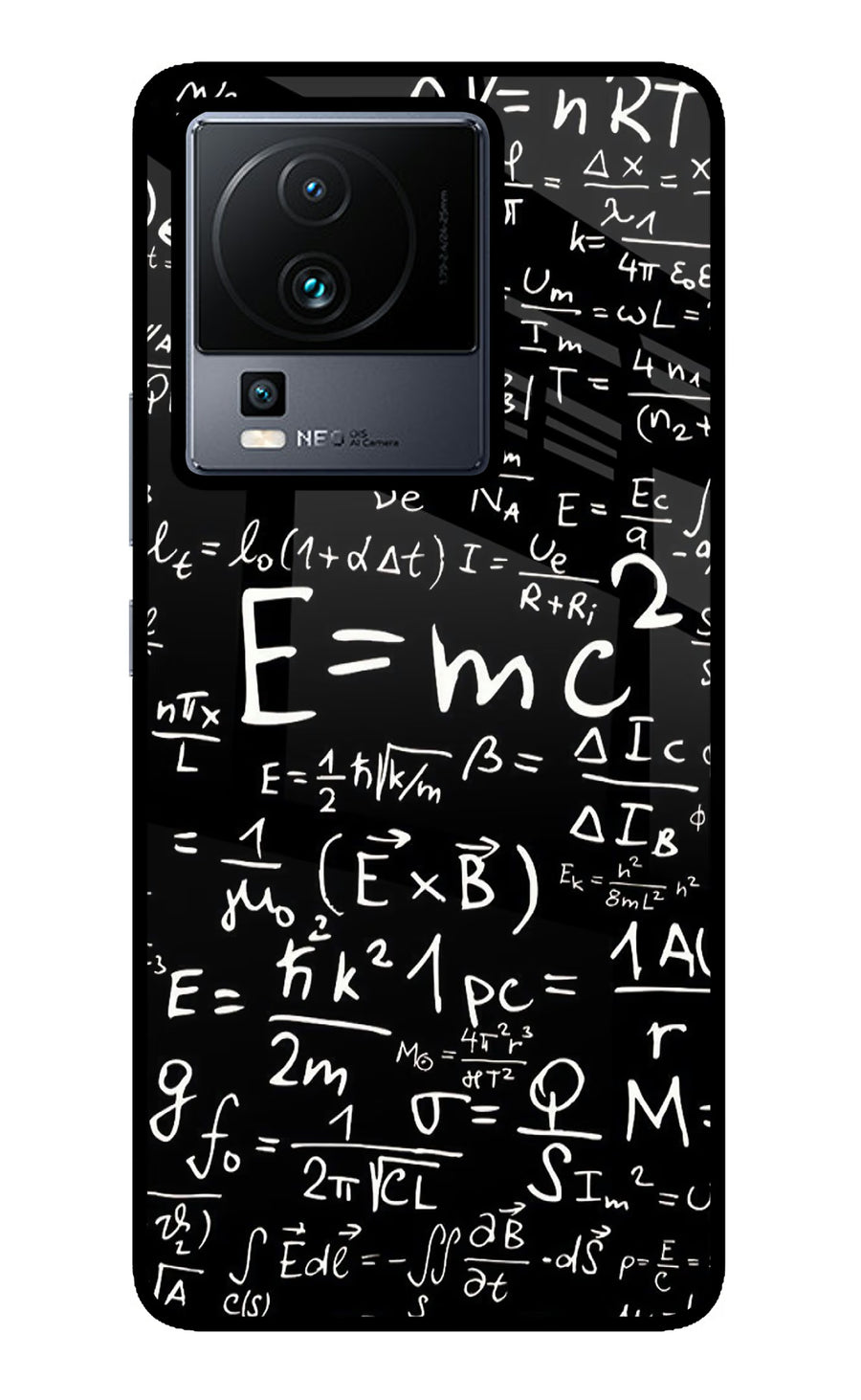 Physics Formula iQOO Neo 7 Pro Back Cover, Metal case