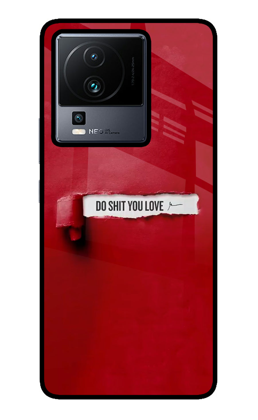 Do Shit You Love iQOO Neo 7 Pro Back Cover, Metal case