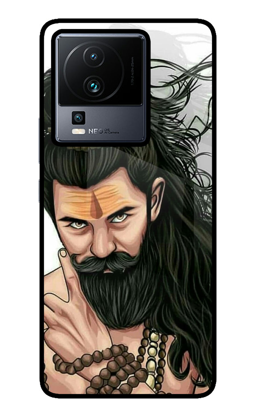 Mahadev iQOO Neo 7 Pro Back Cover, Metal case