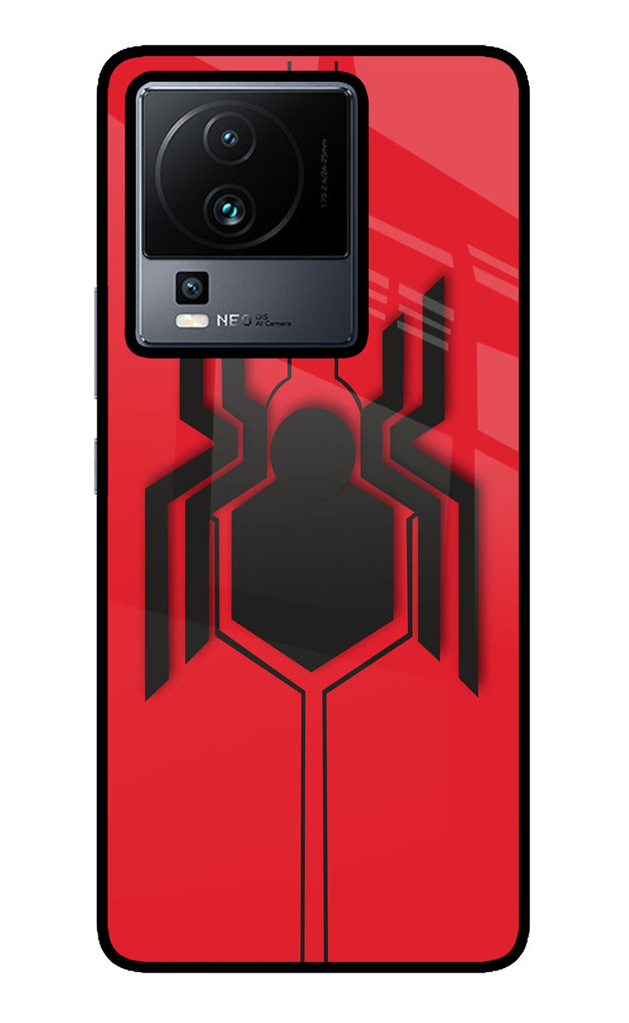 Spider iQOO Neo 7 Pro Back Cover, Metal case