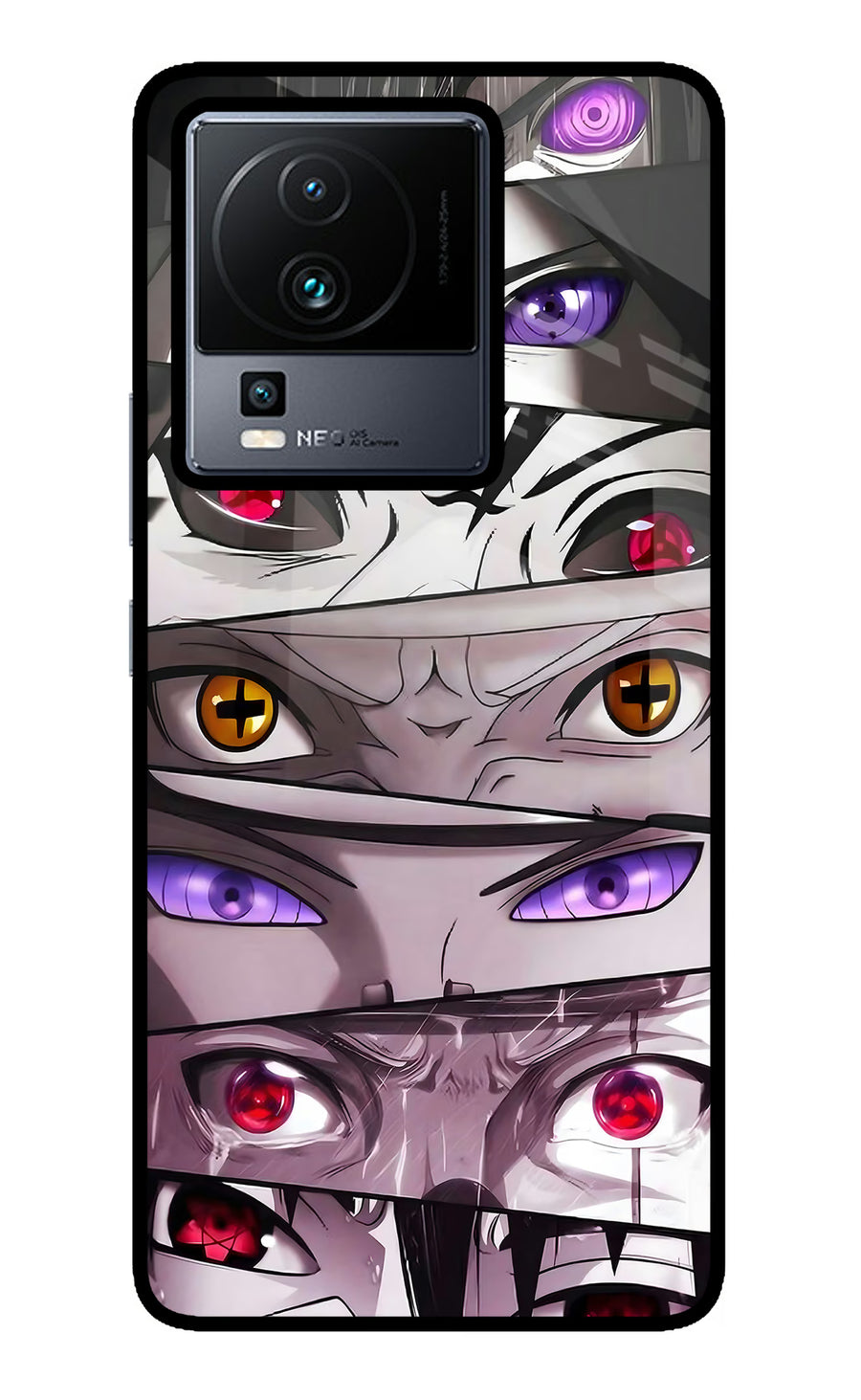 Naruto Anime iQOO Neo 7 Pro Back Cover, Metal case