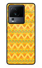 Tribal Pattern iQOO Neo 7 Pro Metal Case Back Cover by Casekaro