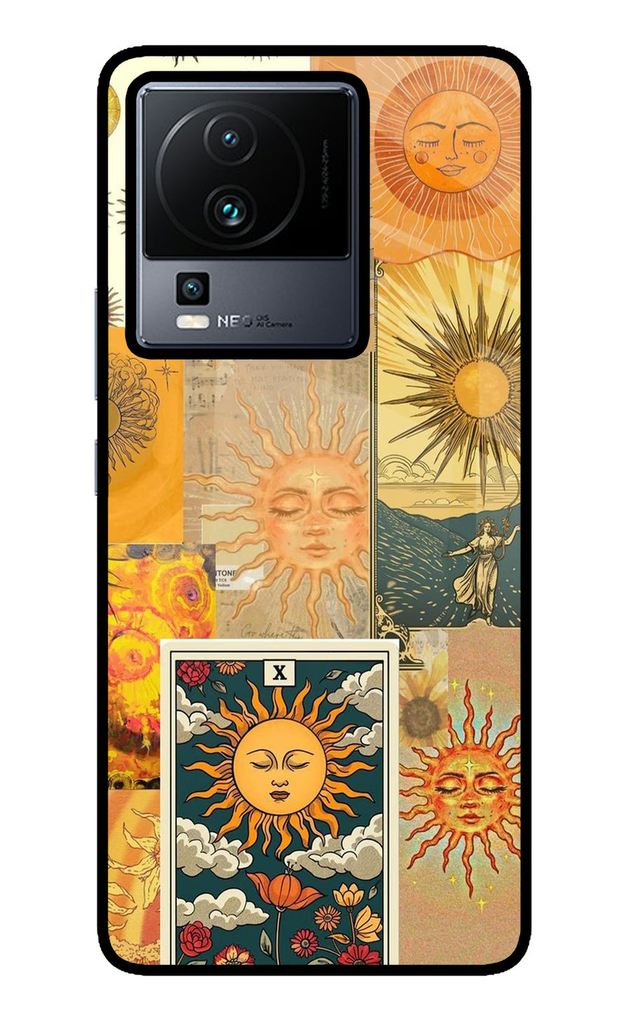 Sun iQOO Neo 7 Pro Back Cover, Metal case