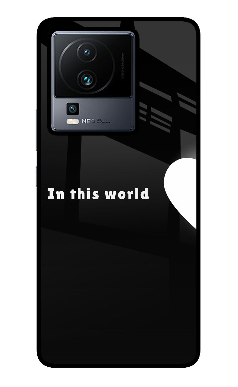 This World iQOO Neo 7 Pro Back Cover, Metal case