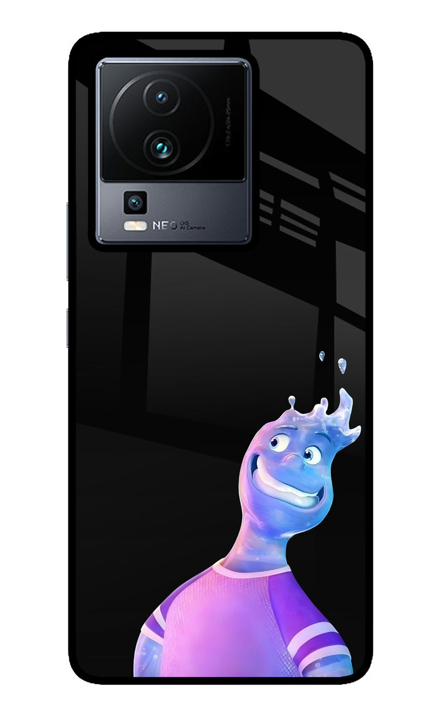 Wade Wave iQOO Neo 7 Pro Back Cover, Metal case