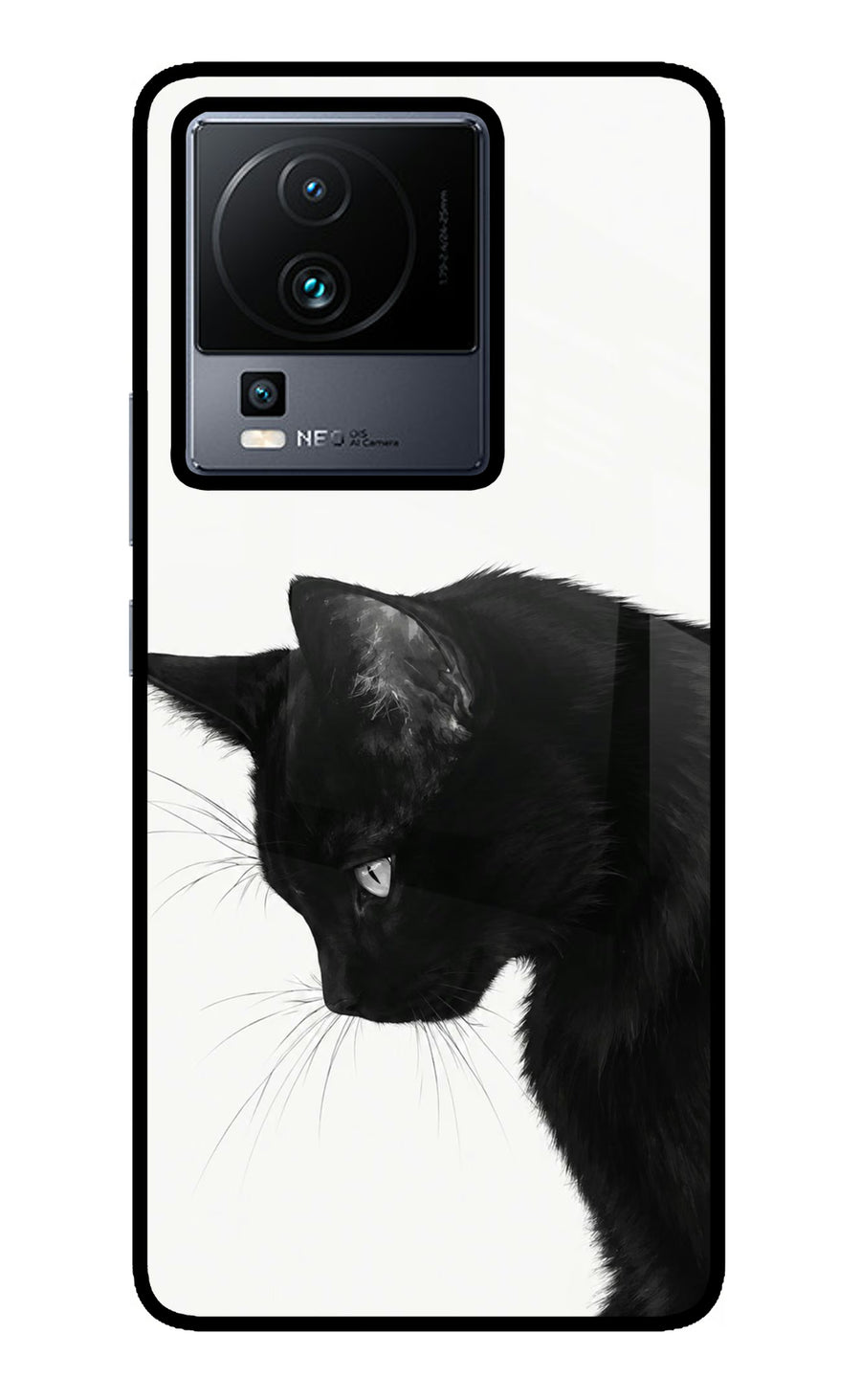 Shadow Gaze iQOO Neo 7 Pro Back Cover, Metal case