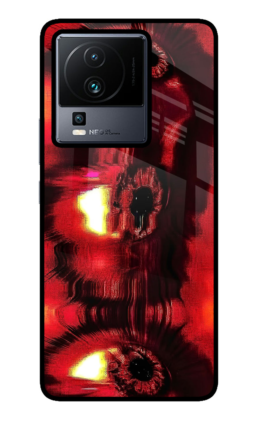 Fire Eye iQOO Neo 7 Pro Back Cover, Metal case