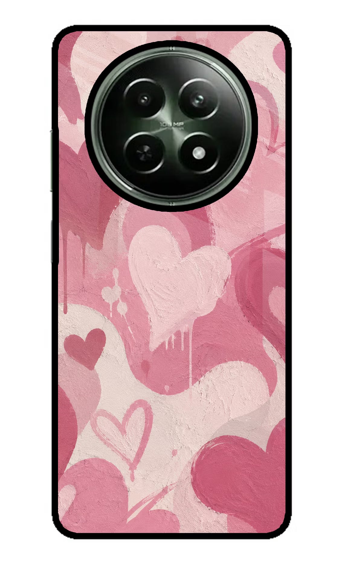 Hearty case Realme 12x 5G Metal Case Back Cover by Casekaro