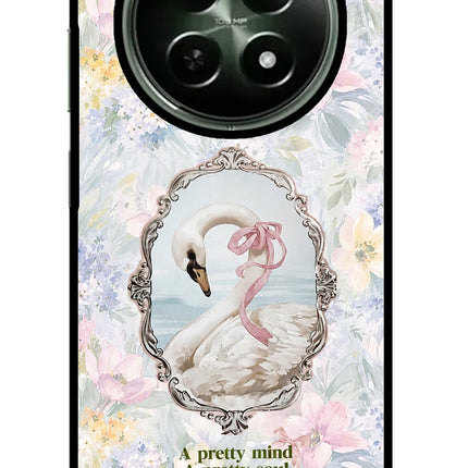 Pretty Mind Pretty Soul Realme 12x 5G Metal Case Back Cover by Casekaro