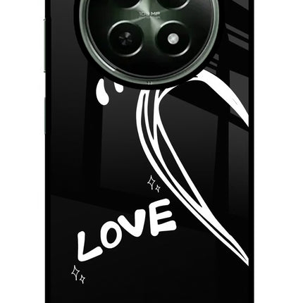 Love Line Realme 12x 5G Metal Case Back Cover by Casekaro
