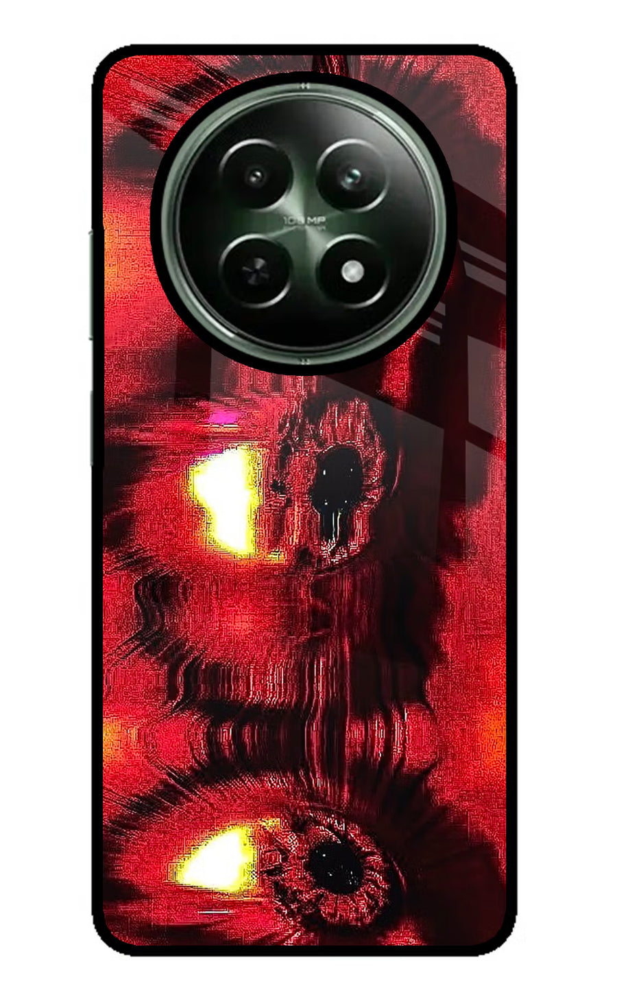 Fire Eye Realme 12x 5G Back Cover, Metal case
