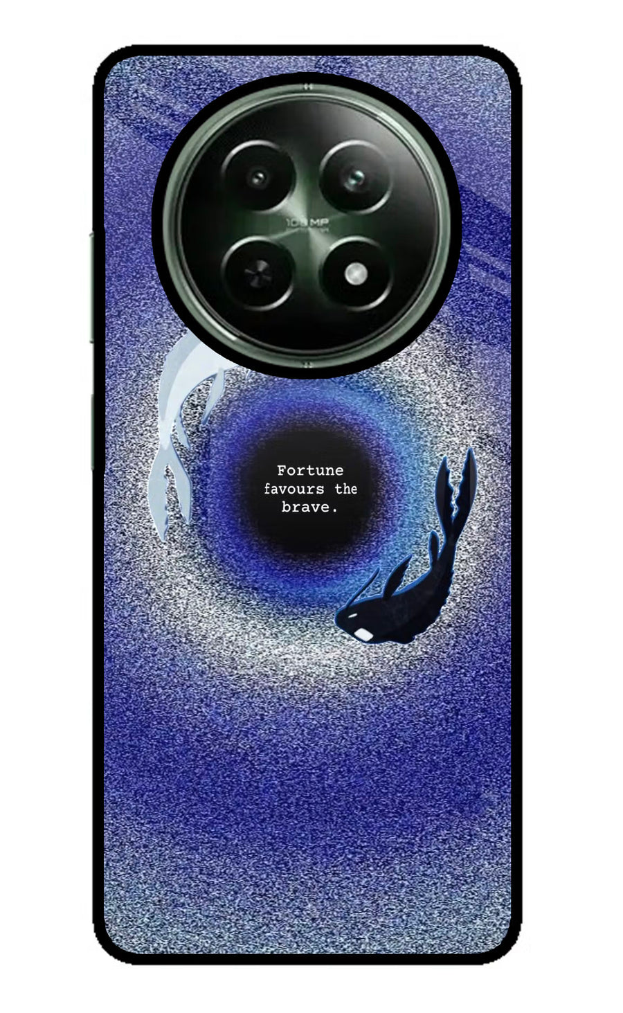 Dark Koi Realme 12x 5G Back Cover, Metal case