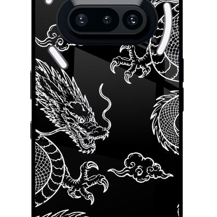 Twin Dragons Nothing Phone 3A Metal Case Back Cover by Casekaro