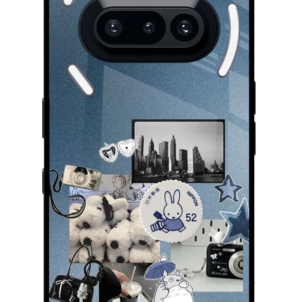 Miffy Nothing Phone 3A Metal Case Back Cover by Casekaro