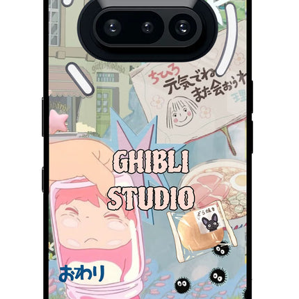 Studio Ghibli Nothing Phone 3A Metal Case Back Cover by Casekaro