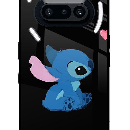 Stitch Crush Nothing Phone 3A Metal Case Back Cover by Casekaro