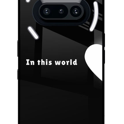 This World Nothing Phone 3A Metal Case Back Cover by Casekaro