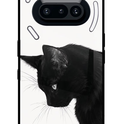 Shadow Gaze Nothing Phone 3A Metal Case Back Cover by Casekaro