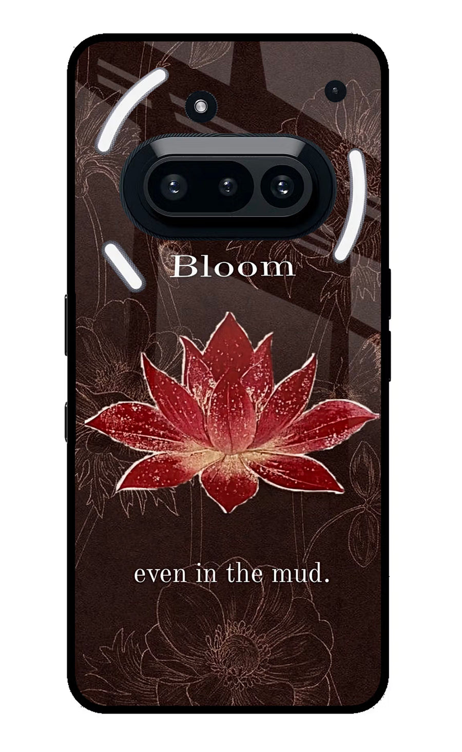 Bloom Nothing Phone 3A Back Cover, Metal case