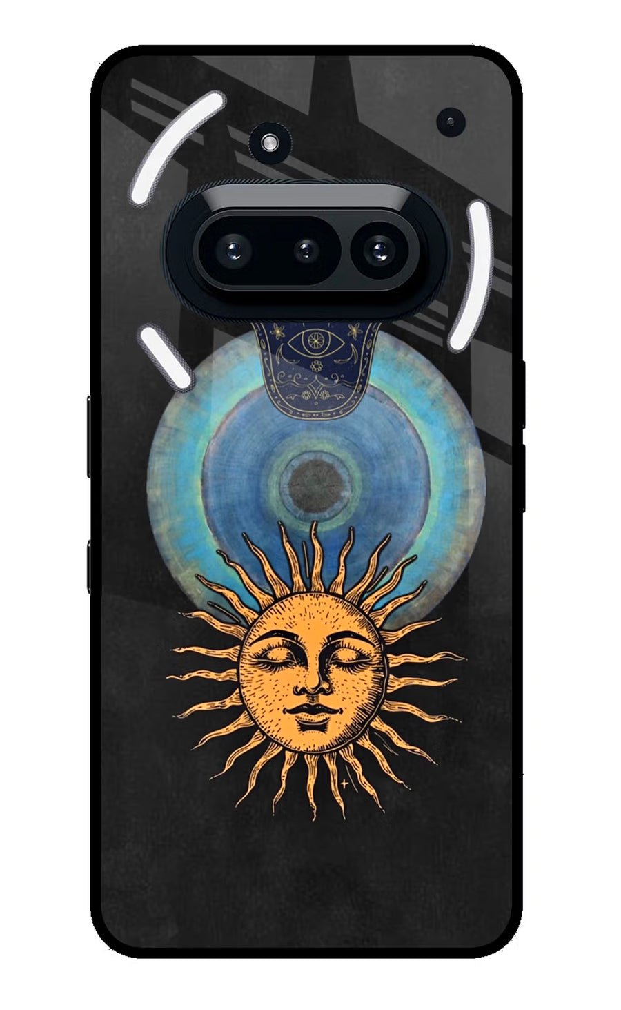 Divine Sun Nothing Phone 3A Back Cover, Metal case