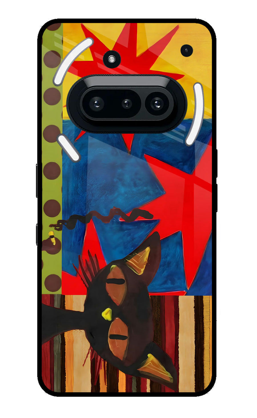 Pop Cat Nothing Phone 3A Back Cover, Metal case