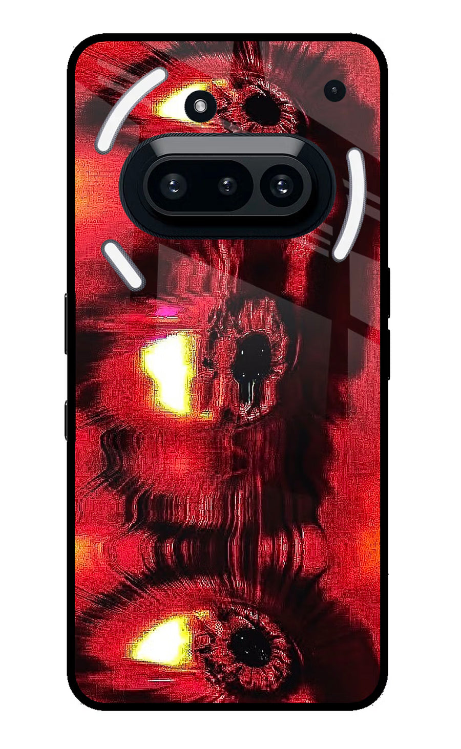 Fire Eye Nothing Phone 3A Back Cover, Metal case
