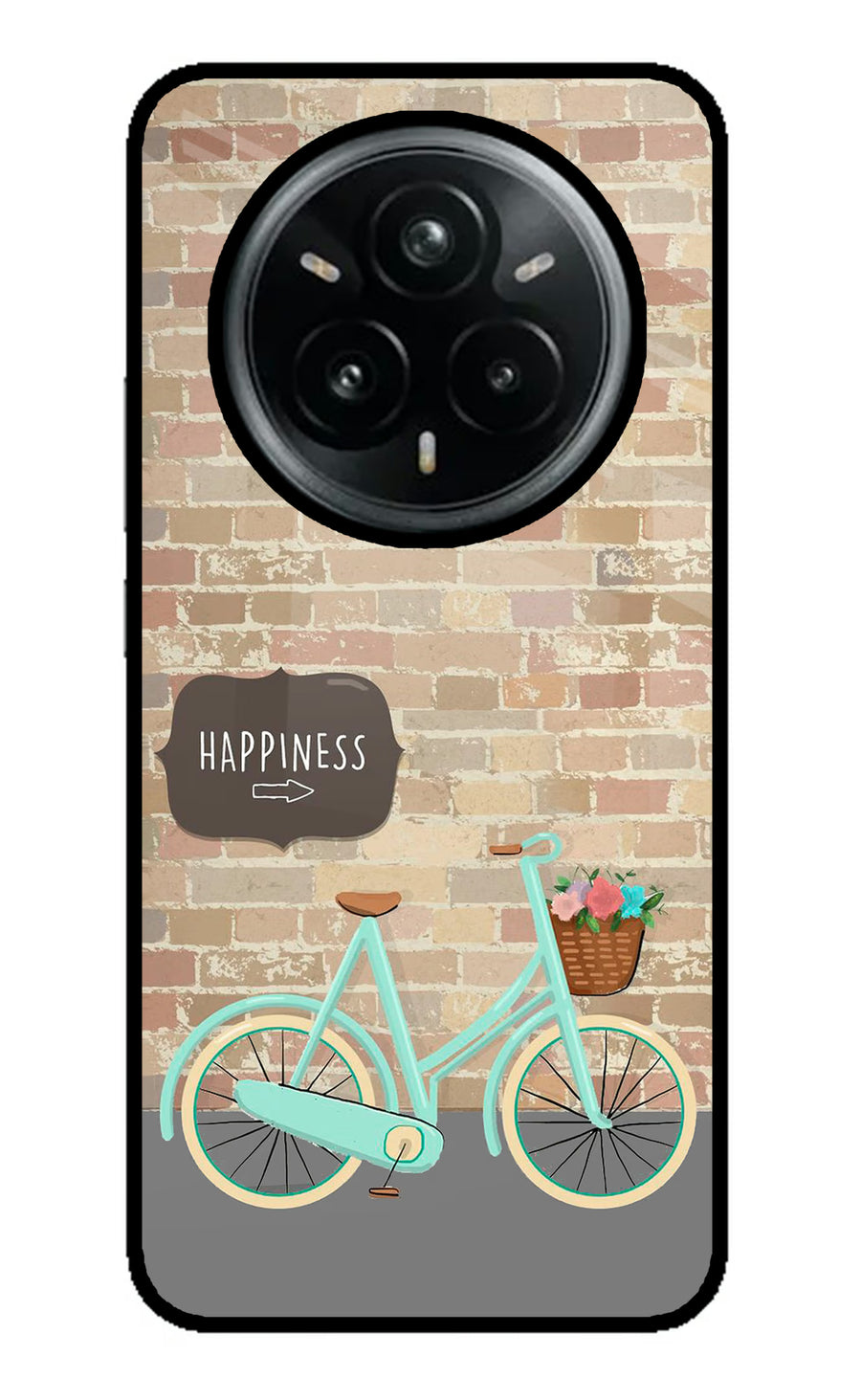 Happiness Artwork Realme 14 Pro Plus 5G Back Cover, Metal case