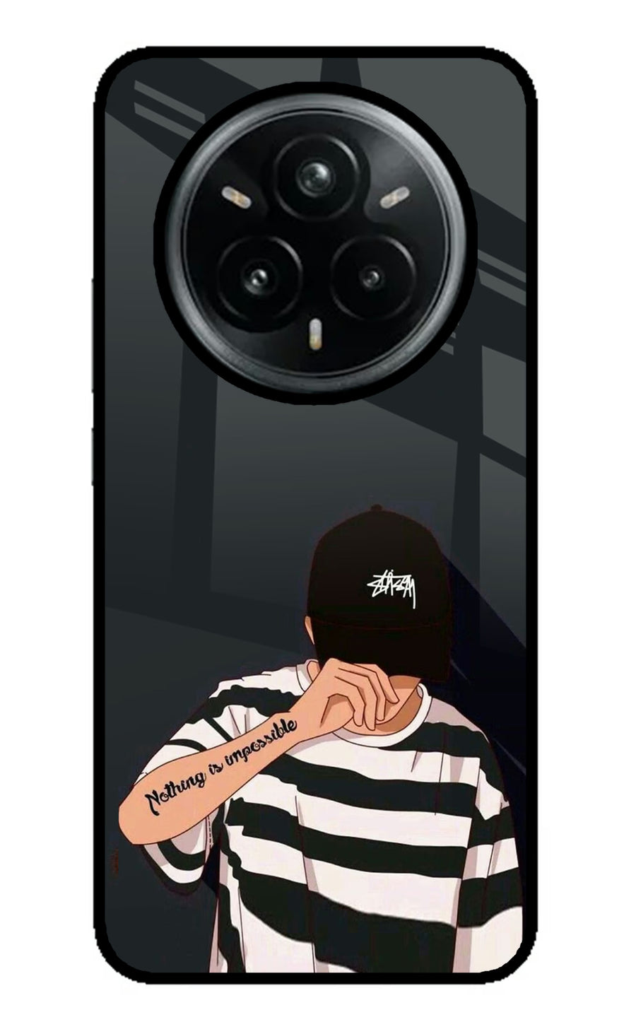 Aesthetic Boy Realme 14 Pro Plus 5G Back Cover, Metal case