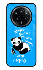 Keep Sleeping Realme 14 Pro Plus 5G Metal Case Back Cover by Casekaro