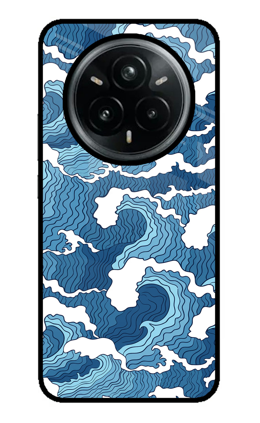 Blue Waves Realme 14 Pro Plus 5G Back Cover, Metal case